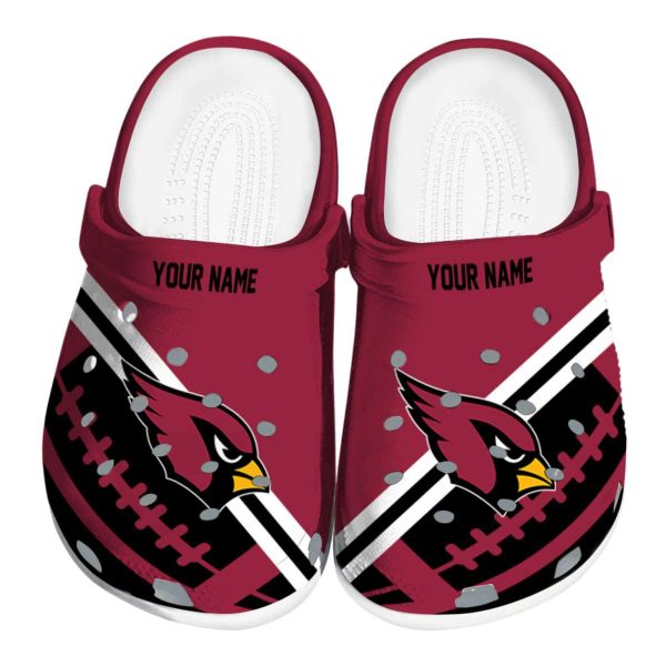 Personalized Arizona Cardinals Football Motif Crocs Best selling