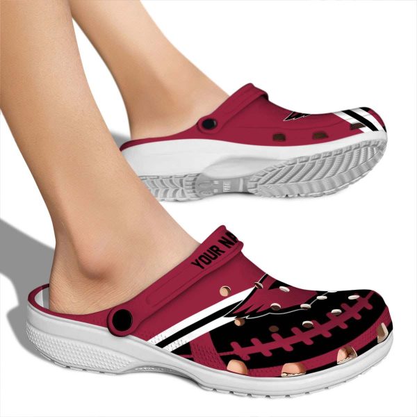 Personalized Arizona Cardinals Football Motif Crocs High quality