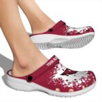 Personalized Arizona Cardinals Splatter Background Crocs Best selling