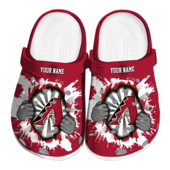 Personalized Arizona Diamondbacks Gripping Hand Crocs Best selling