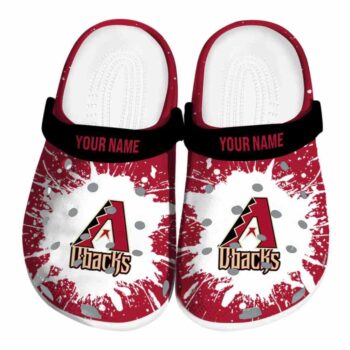 Personalized Arizona Diamondbacks Splash Art Crocs Best selling