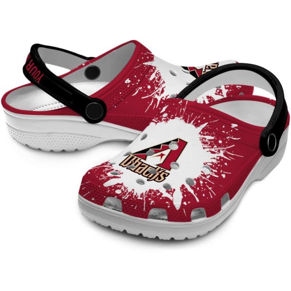 Personalized Arizona Diamondbacks Splash Art Crocs Latest Model