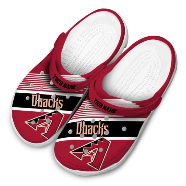 Personalized Arizona Diamondbacks Vibrant Dual Tone Crocs Trendy
