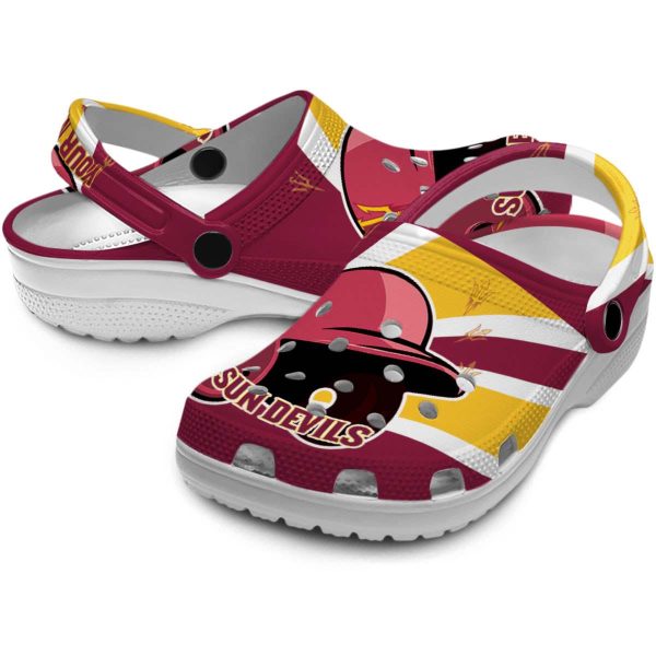 Personalized Arizona State Sun Devils Baseball Helmet Crocs Latest Model