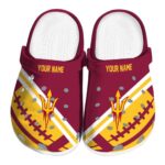 Personalized Arizona State Sun Devils Football Motif Crocs Best selling