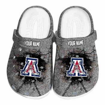 Personalized Arizona Wildcats Cracked Ground Texture Crocs Best selling