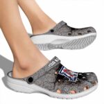 Personalized Arizona Wildcats Cracked Ground Texture Crocs Best selling