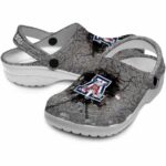 Personalized Arizona Wildcats Cracked Ground Texture Crocs Best selling