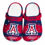 Personalized Arizona Wildcats Paint Splatter Graphics Crocs Best selling