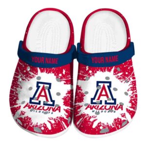 Personalized Arizona Wildcats Splash Art Crocs Best selling