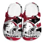 Personalized Atlanta Falcons Football Helmet Crocs Best selling