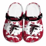 Personalized Atlanta Falcons Splatter Pattern Clog 1 Personalized Atlanta Falcons Splatter Pattern Crocs Best selling