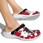 Personalized Atlanta Falcons Splatter Pattern Crocs Best selling