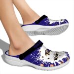 Personalized Baltimore Ravens Splash Art Crocs Best selling