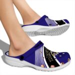 Personalized Baltimore Ravens Vibrant Dual Tone Crocs Best selling