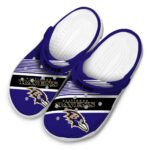 Personalized Baltimore Ravens Vibrant Dual Tone Crocs Best selling