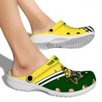 Personalized Banana Striped Accents Crocs High quality