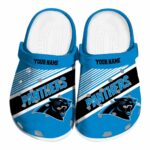 Personalized Carolina Panthers Vibrant Dual Tone Crocs Best selling