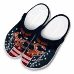 Personalized Chicago Bears Star Spangled Side Pattern Crocs Best selling