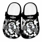 Personalized Chicago White Sox Gripping Hand Crocs Best selling