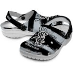 Personalized Chicago White Sox Paint Splatter Graphics Crocs Best selling