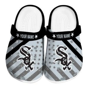 Personalized Chicago White Sox Star Spangled Graphic Crocs Best selling