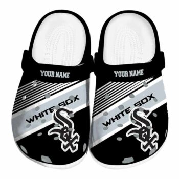 Personalized Chicago White Sox Vibrant Dual Tone Crocs Best selling