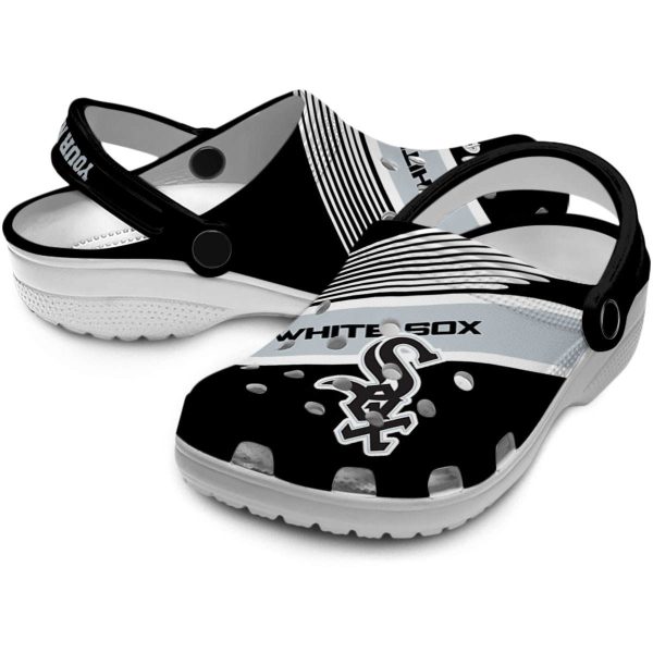 Personalized Chicago White Sox Vibrant Dual Tone Crocs Latest Model