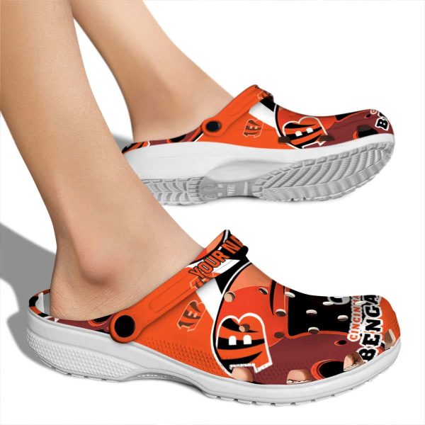 Personalized Cincinnati Bengals Baseball Helmet Crocs High quality