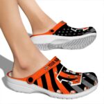 Personalized Cincinnati Bengals Star Spangled Graphic Crocs Best selling