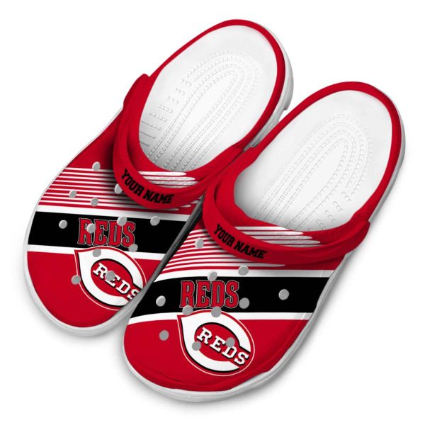 Personalized Cincinnati Reds Vibrant Dual Tone Crocs Trendy