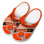 Personalized Cleveland Browns Vibrant Dual Tone Crocs Best selling