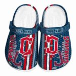 Personalized Cleveland Guardians Contrasting Stripes Crocs Best selling
