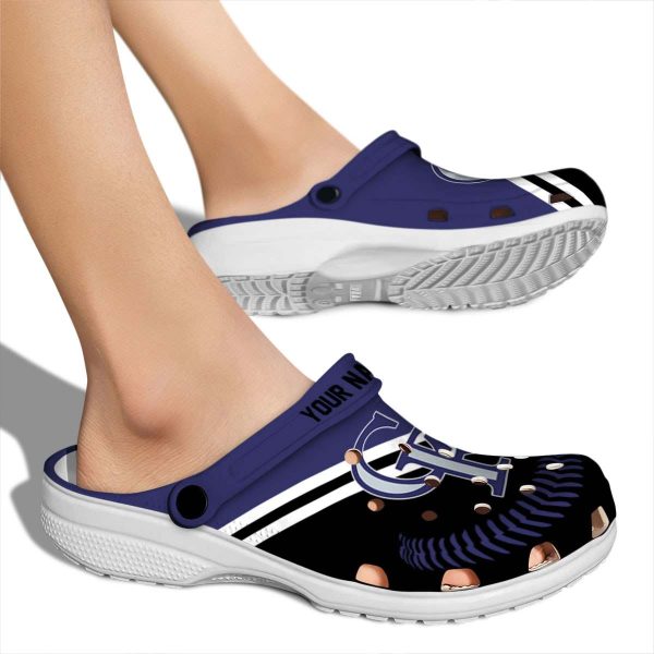 Personalized Colorado Rockies Baseball Motif Crocs High quality