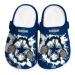 Personalized Dallas Cowboys Gripping Hand Crocs Best selling