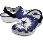 Personalized Dallas Cowboys Splash Art Crocs Best selling