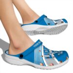 Personalized Detroit Lions Vibrant Dual Tone Crocs Best selling