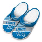 Personalized Detroit Lions Vibrant Dual Tone Crocs Best selling