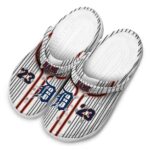 Personalized Detroit Tigers Pinstripe Pattern Crocs Best selling