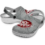 Personalized Dr Pepper Cracked Texture Crocs Latest Model