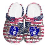 Personalized Duke Blue Devils Freedom Splinter Crocs Best selling