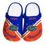 Personalized Florida Gators Baseball Motif Crocs Best selling