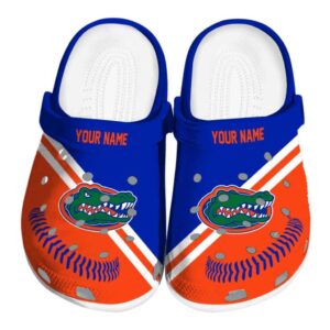 Personalized Florida Gators Baseball Motif Crocs Best selling