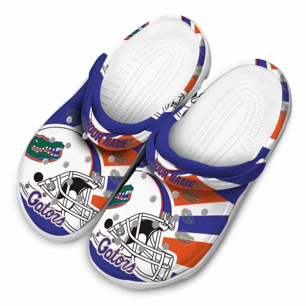 Personalized Florida Gators Football Helmet Crocs Trendy