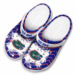 Personalized Florida Gators Zigzag Paint Burst Crocs Best selling