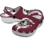 Personalized Florida State Seminoles Splash Motif Background Crocs Best selling