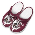 Personalized Florida State Seminoles Splash Motif Background Crocs Best selling