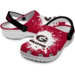 Personalized Georgia Bulldogs Splash Art Crocs Best selling