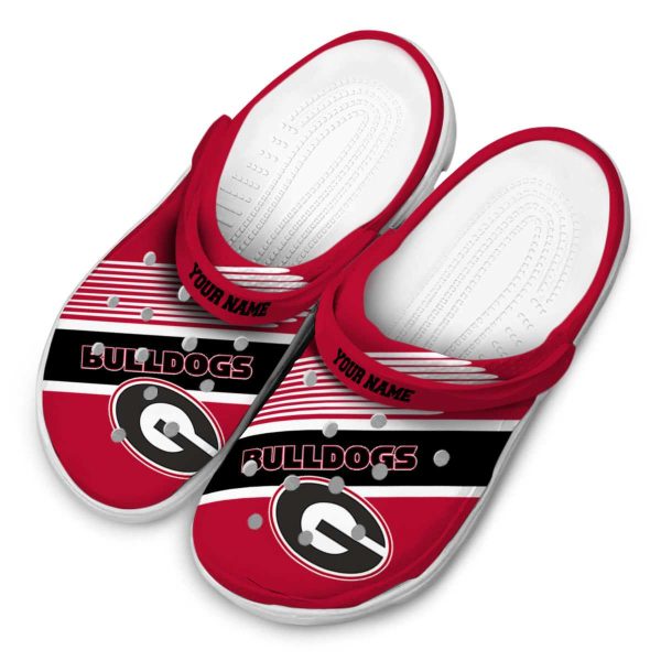 Personalized Georgia Bulldogs Vibrant Dual Tone Crocs Trendy