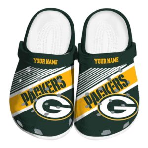 Personalized Green Bay Packers Vibrant Dual Tone Crocs Best selling